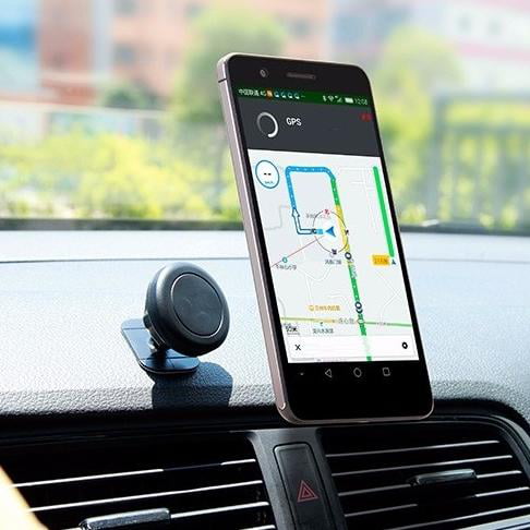 360° Car Windshield/Dashboard Phone Mount Holder Universal fit Mobile Phone Black 